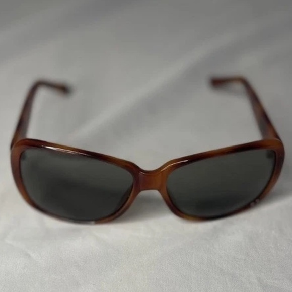 Cole Haan Brown Tortoise Wrap Sunglasses unisex - Picture 1 of 7